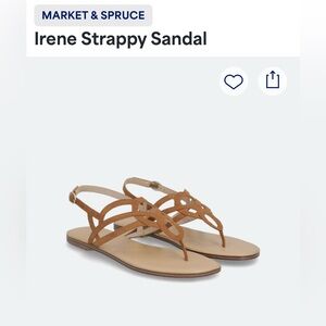 Market & Spruce Irene Strappy Sandal Sz 9